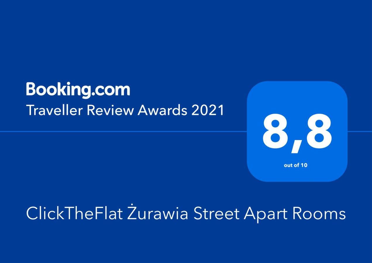 Clicktheflat Zurawia Street Apart Rooms ワルシャワ エクステリア 写真